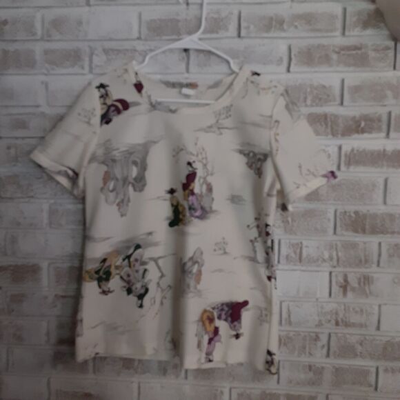 Vintage Rare Asian Blouse &button Up Duo Versatile Unique - Picture 5 of 12